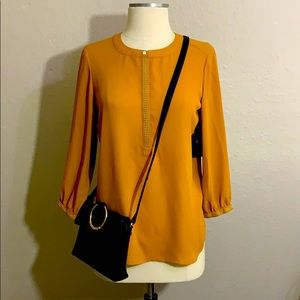 Golden Mustard Blouse